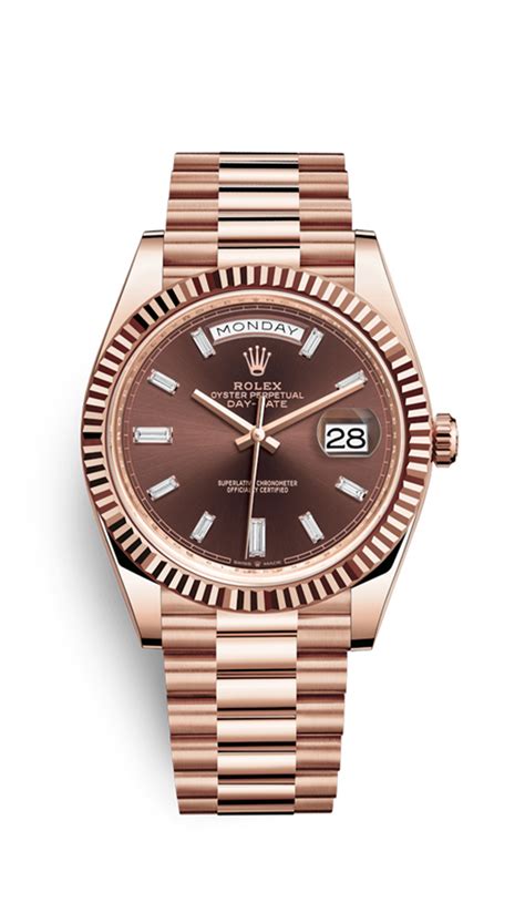 rolex everose gold used|rolex day date 228235.